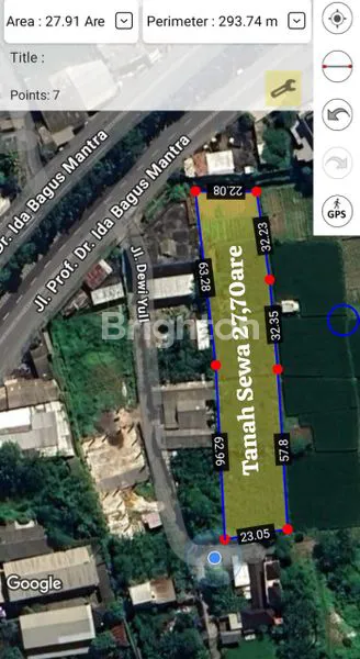 SEWA TANAH DAERAH GUMICIK GIANYAR