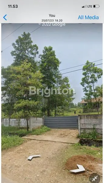 TANAH 3HA VIEW GUNUNG DAN SUNGAI DI JONGGOL