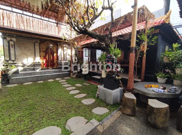 image TANAH + BANGUNAN RUMAH STYLE BALI DI SANUR (6)