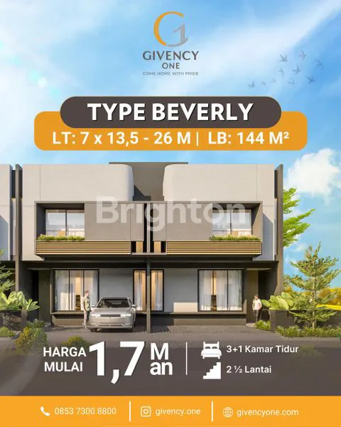 image RUMAH GIVENCY ONE TYPE BEVERLY (1)