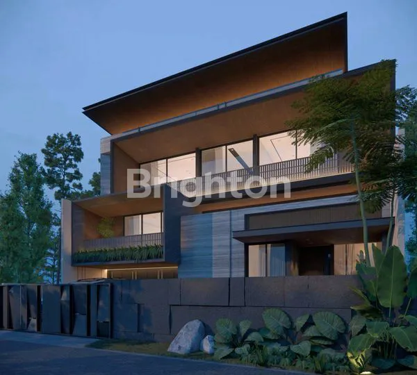 image BRAND NEW BEST QUALITY MODERN HOUSE WITH SWIMMING POOL AT PAKUWON INDAH SURABAYA BARAT DEKAT PAKUWON MALL (2)