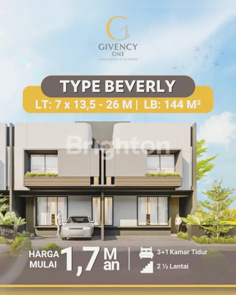 image RUMAH TIPE BEVERLY DI GIVENCY ONE MEDAN (1)