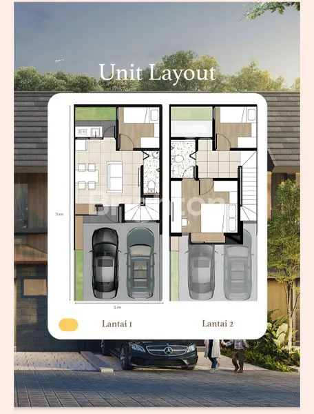 image RUMAH 2 LANTAI MODERN TROPIS DI CIPUTAT TANGERANG (2)