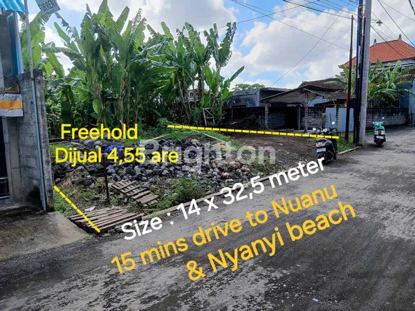 TANAH DIJUAL DI PANDAK GEDE TABANAN 15 MENIT KE PANTAI