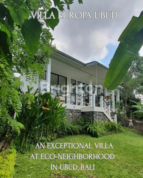 VILLA EUROPA, VILLA SO SPECIAL DI LINGKUNGAN HUNIAN ECO-LIVING DI UBUD, BALI