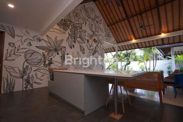 image VILLA AT UMALAS FULL FURNISHED WITH GARDEN AND POOL, IN A QUIET, COMFORTABLE AND COOL LOCATION WITH A VIEW OF THE RICE FIELDS (5)