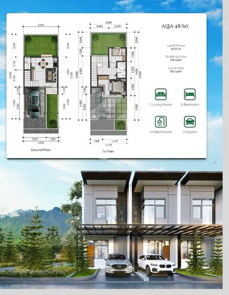 image RUMAH HUNIAN NYAMAN, LETAKNYA SANGAT STRATEGIS. 0 KM DARI TOL BORR (4)