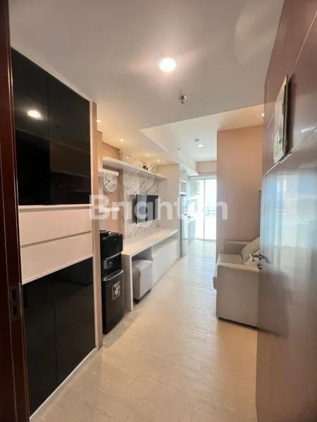 DIJUAL MURAH APARTEMEN VITTORIA RESIDENCE – 1BR FULLY FURNISHED,DESAIN INTERIOR, SIAP HUNI!