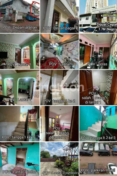 RUMAH DIJUAL ( BISA DIJADIKAN KOST2AN ) BU MURAH