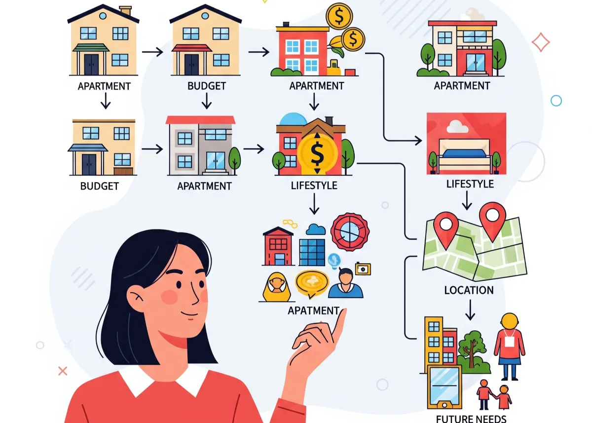 tips memilih tipe apartemen adalah 4