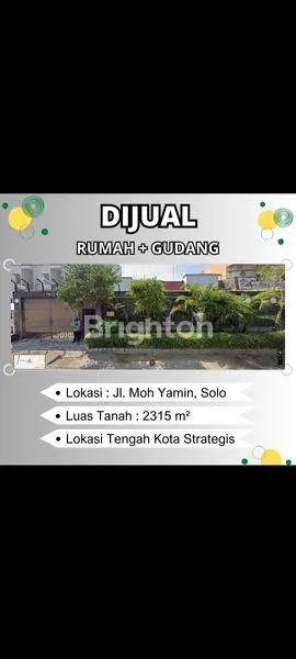 image RUMAH DAN GUDANG TENGAH KOTA SOLO (1)
