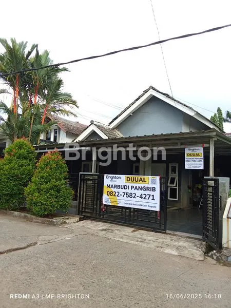 image RUMAH KELUARGA IDEAL! 4KT, 2KM, LOKASI PREMIUM DEKAT TOL DESARI DAN MASJID KUBAH MAS (1)