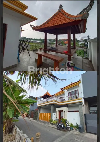 image RUMAH CANTIK 2 LANTAI, MODERN MINIMALIS VIEW SAWAH & KEBUN DI AREA STRATEGIS SEDAP MALAM DEKAT RENON DAN SANUR, 4 KAMAR TIDUR DENGAN KAMAR MANDI DALAM (1)