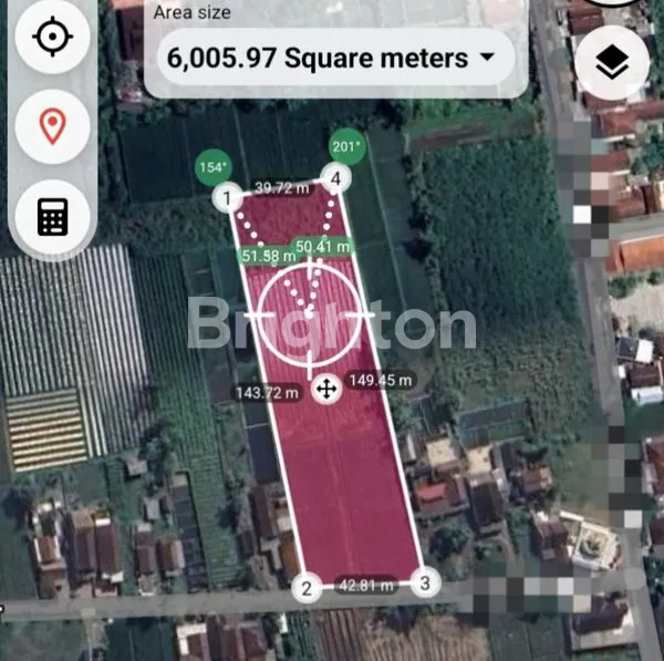 TANAH LUAS DI BOYOLANGU - TULUNGAGUNG