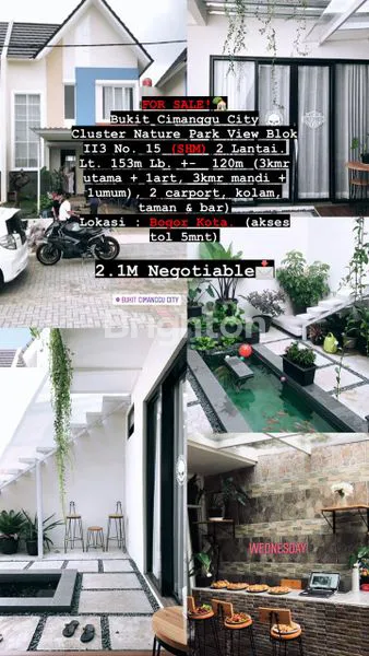 image RUMAH CANTIK, ASRI DAN SIAP HUNI BUKIT CIMANGGU CITY CLUSTER GREENLAND (7)