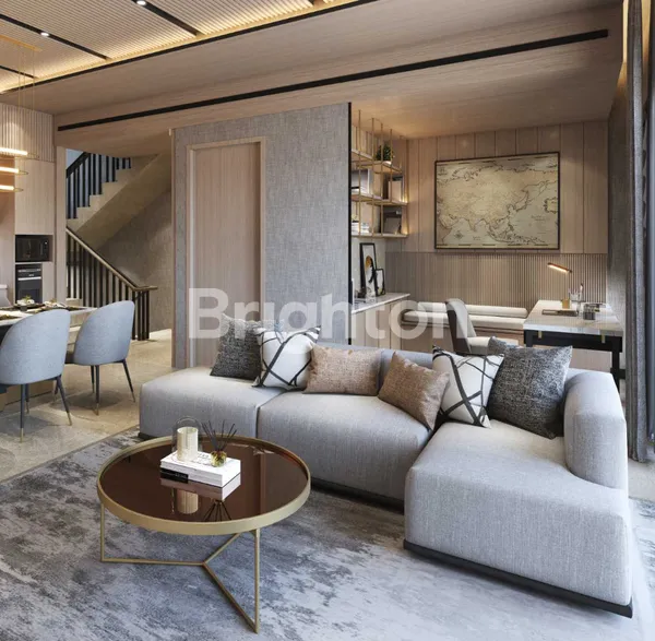 image RUMAH MODERN MINIMALIS ALA JEPANG, HIERA BSD CLUSTER WYNYARD TYPE 7 DI BSD CITY, TANGERANG, BANTEN, ADA ZEN GARDEN, BY SINAR MITBANA MAS (5)