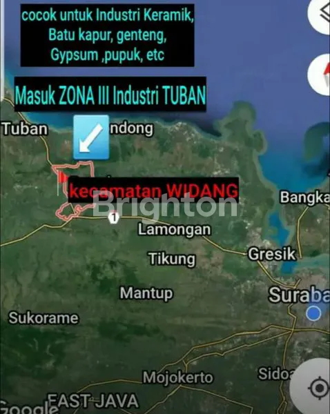 TANAH DI MRUTUK UTARA KEC.WIDANG TUBAN