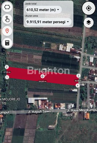 image DIJUAL TANAH SELUAS 1,1 HA LOKASI ZONA INDUSTRI JETIS, MOJOKERTO (6)