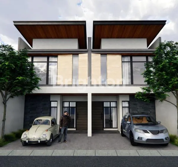 image RUMAH MEWAH 2 LANTAI SIAP HUNI DI RUNGKUT MAPAN, DEKAT MERR (2)