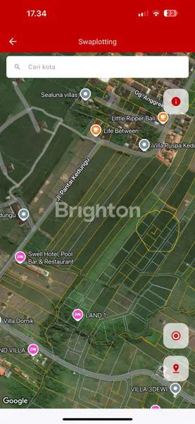 image TANAH PREMIUM KEDUNGU 355M² BELALANG TABANAN (1)