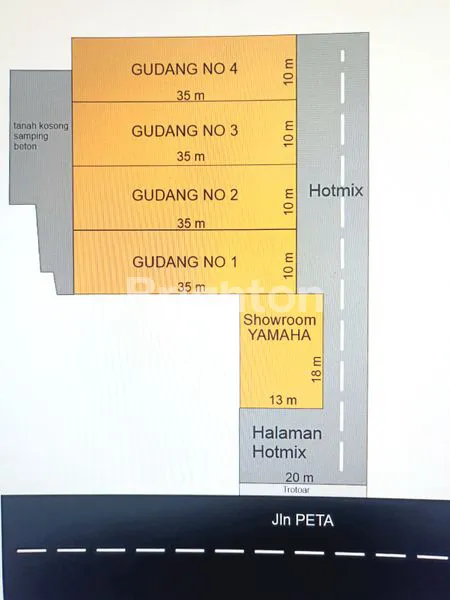 image GEDUNG KOMERSIAL STRATEGIS JALAN UTAMA PETA BANDUNG, AKSES KONTAINER BESAR (8)