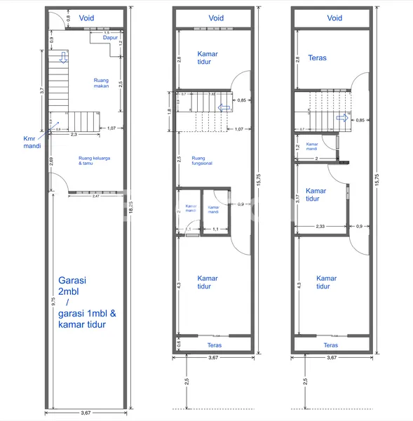 image SISA 2 UNIT RUMAH BARU INDENT DI DURI KEPA (2)