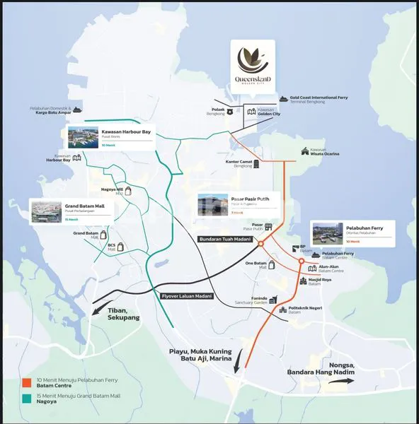 image PERUMAHAN BARU, QUEENSLAND GOLDEN CITY, BERLOKASI DI BENGKONG, BATAM (2)