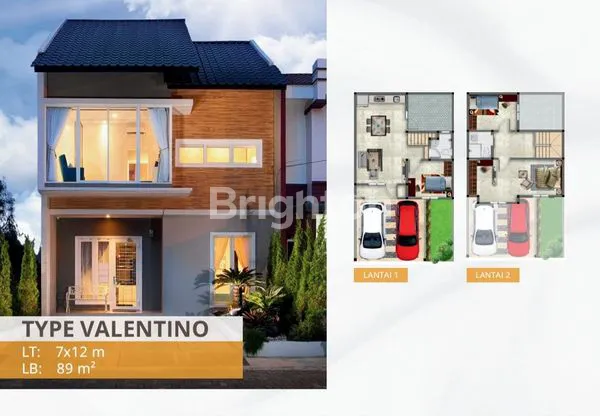 image RUMAH EKSKLUSIF VALENTINO BY GIVENCY ONE DIJUAL (5)