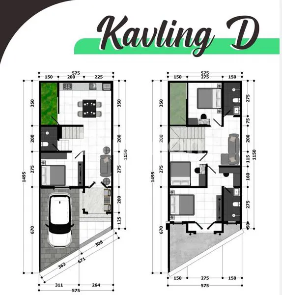 image RUMAH BARU 2 LANTAI TENGGILIS MEJOYO  (2)