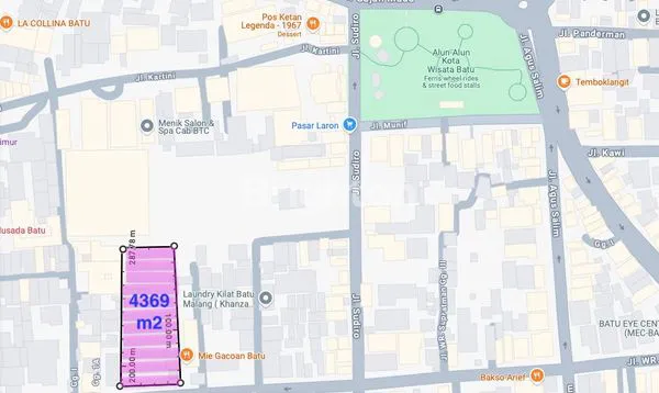image TANAH STRATEGIS DI PUSAT KOTA BATU MALANG - PELUANG INVESTASI MENGUNTUNGKAN (2)