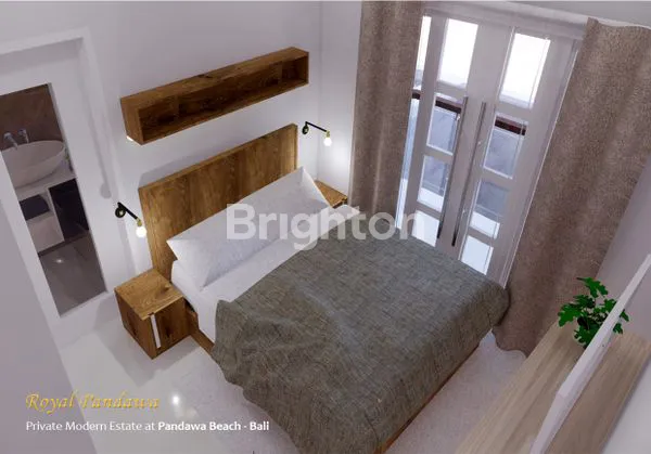 image PRIVATE MODERN TOWN HOUSE HANYA 1,2 M DEKAT PANTAI PANDAWA (6)