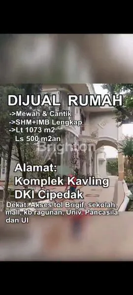 image RUMAH MEWAH 5KT DI CIPEDAK, LT 1073M² (5)