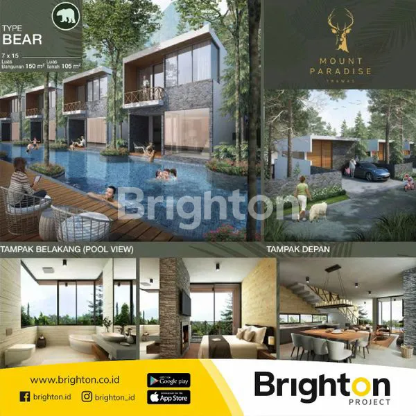 image RUMAH SIAP HUNI TYPE BEAR!! ADEM DI JL RAYA TRAWAS, DESA SLEPI ! (1)