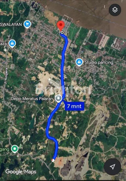 image TANAH STRATEGIS PINGGIR JALAN RAYA DEKAT PELABUHAN PETI KEMAS PALARAN (4)