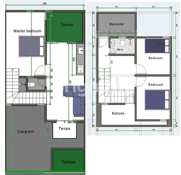 image SEGERA DIBANGUN RUMAH MODERN 2 LANTAI DEKAT JALAN BULU INDAH DENPASAR UTARA (6)