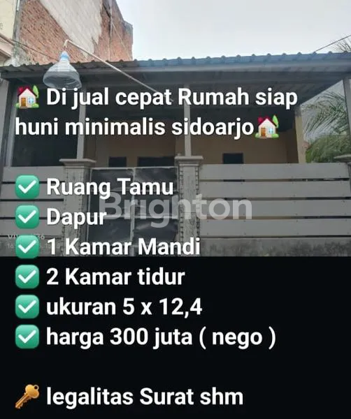 MURAHHH POLLL JUAL CEPAT RUMAH KEBON AGUNG SUKODONO SIDOARJO