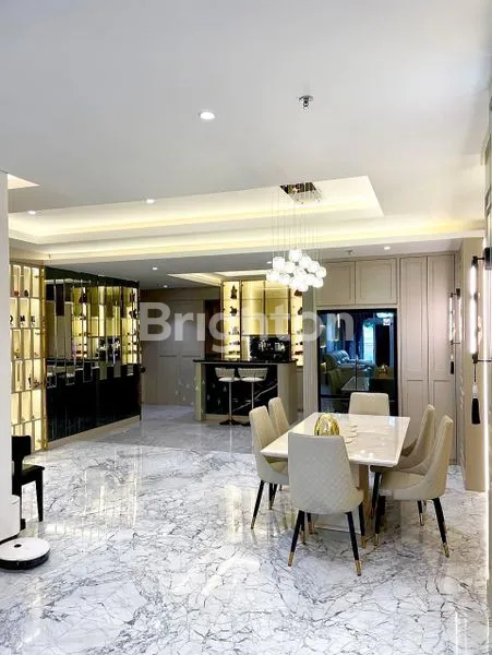 • HARGA, FASILITAS & VIEW IMPIAN !! • CONDOMINIUM PODOMORO - UKURAN 145 M2 - SEMI PRIVATE LIFT - FULL FURNISHED ( EXCLUDE MEJA MAKAN & KULKAS )