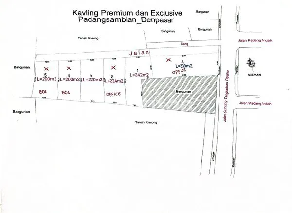image DIJUAL TANAH STRATEGIS DI PADANGSAMBIAN (2)