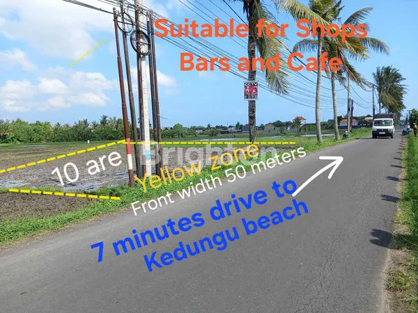 LEASEHOLD LAND SUITABLE FOR SHOPS BARS AND CAFE ON KEDUNGU BEACH STREET