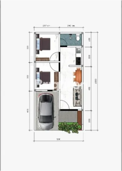 image RUMAH MODERN MINIMALIS WONOREJO SELATAN DEKAT MERR (2)