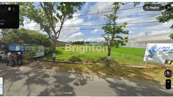 TRANGSAN-GAWOK: DIJUAL TANAH DI AREA/ZONA INDUSTRI SUKOHARJO. JALUR KENDARAAN BERAT. LUAS : 5515M. SHM