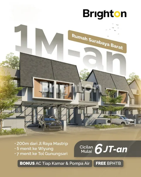image RUMAH MEWAH CICILAN START 6 JUTAAN DI SURABAYA BARAT DEKAT GRAND HARVEST KEBRAON, WIYUNG (1)