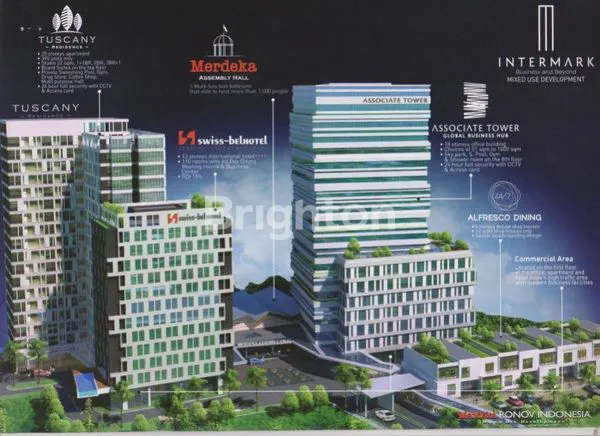 AKSES TOL BSD N TB.SIMATUPANG_ASSOSIATE OFFICE INTERMARK TUSCANY