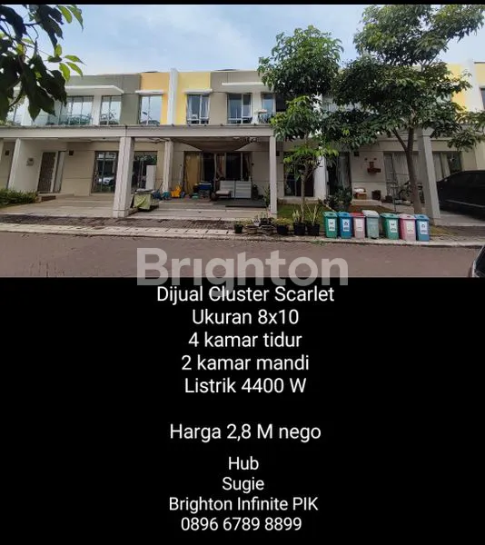 image RUMAH CLUSTER SCARLET PIK 2 DEKAT SUPERHIRO ORANGE GROVES OSAKA TOKYO RIVERSIDE (1)