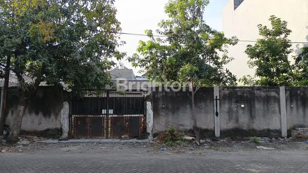 TANAH RATA, ADA BANGUNAN SEDIKIT DI TENGGILIS KENDANGSARI