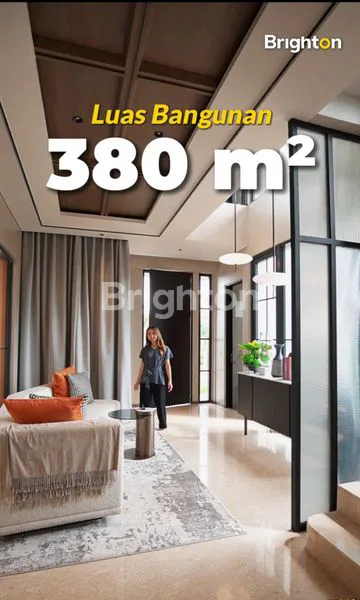 image RUMAH MEWAH CLUSTER ARMONT RESIDENCE BSD CITY, SELATAN, 5+1 KM/KT, LT 200M2, LB 380M2 (2)