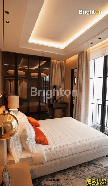 image RUMAH MEWAH CLUSTER ARMONT RESIDENCE BSD CITY, SELATAN, 5+1 KM/KT, LT 200M2, LB 380M2 (7)