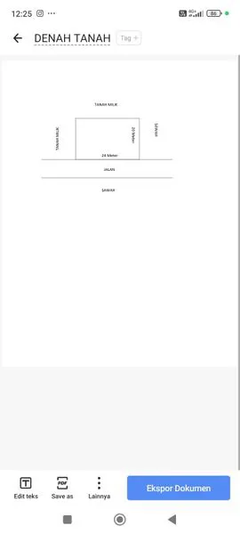 image DISEWAKAN TANAH SANUR FULL VIEW SAWAH (3)