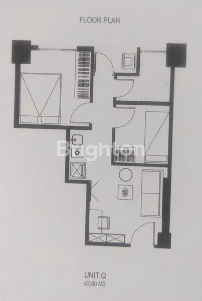 image APARTMENT MEIKARTA CIKARANG - 2 KAMAR TIDUR, NON FURNISHED, HARGA MENARIK! (7)