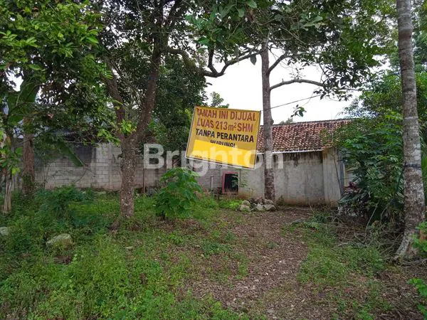 TANAH STRATEGIS 213M² PINGGIR JALAN DI KEDAUNG KEMILING